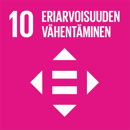 Tavoite 10. Eriarvoisuuden vähentäminen.